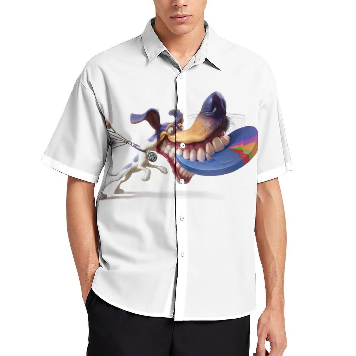 Men's Hawaiian Casual Short Sleeve Shirt 2306103504