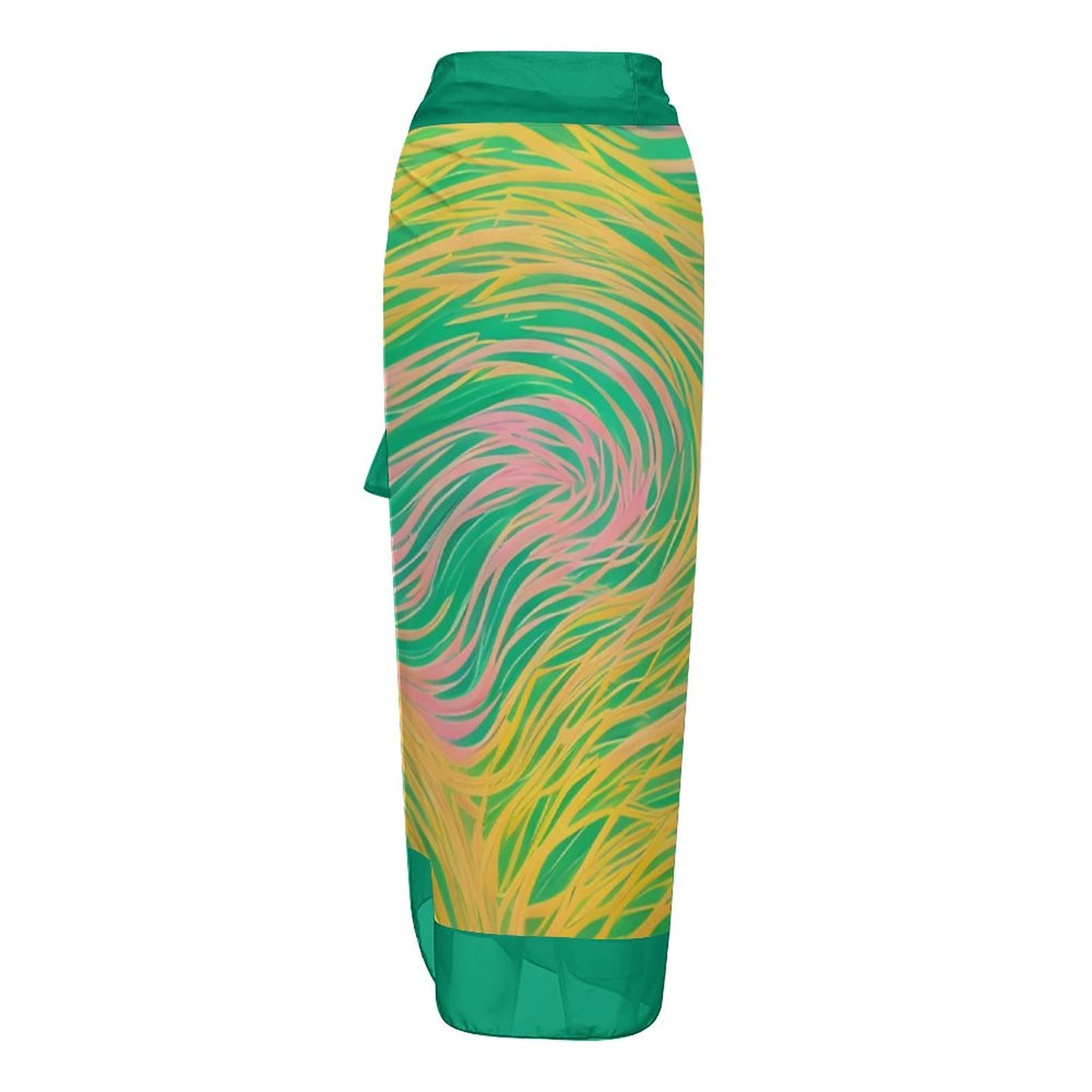 Casual Printed One Piece Swimsuit And Cover Up 2305104482