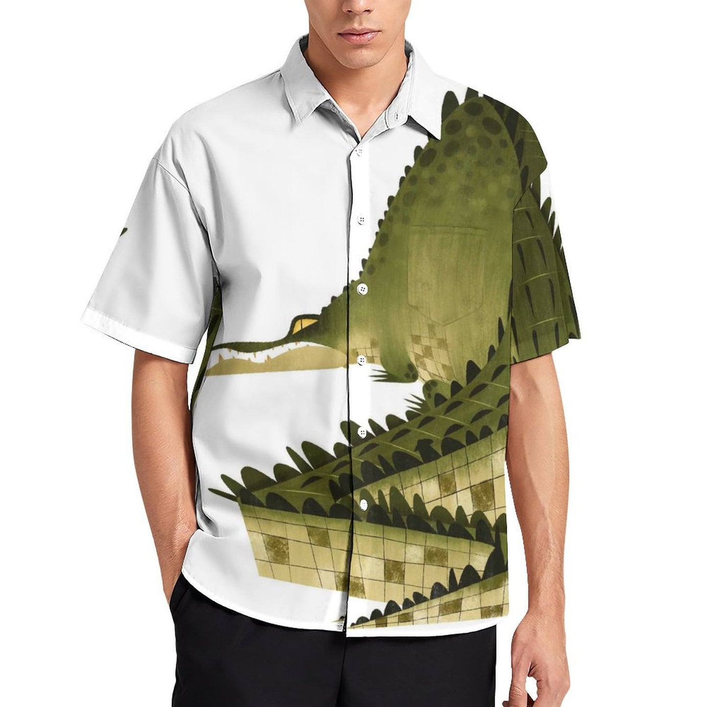Men's Hawaiian Casual Short Sleeve Shirt 2306103515