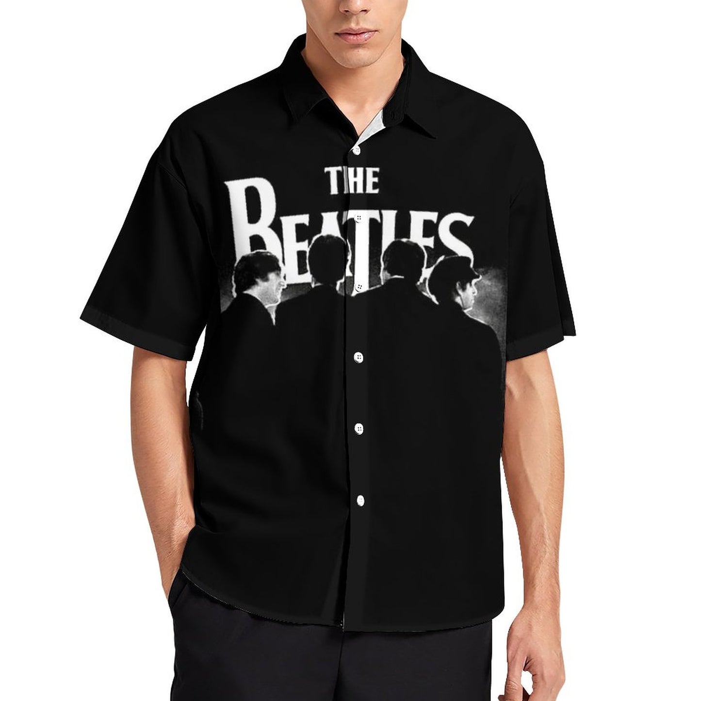 Men's Fashion Casual Printed Short Sleeve Shirts 2306102217