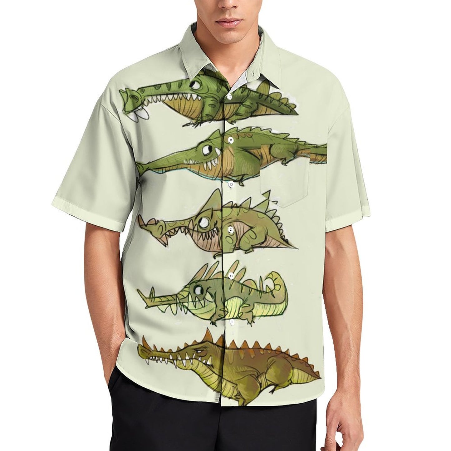 Men's Hawaiian Casual Short Sleeve Shirt 2306103509
