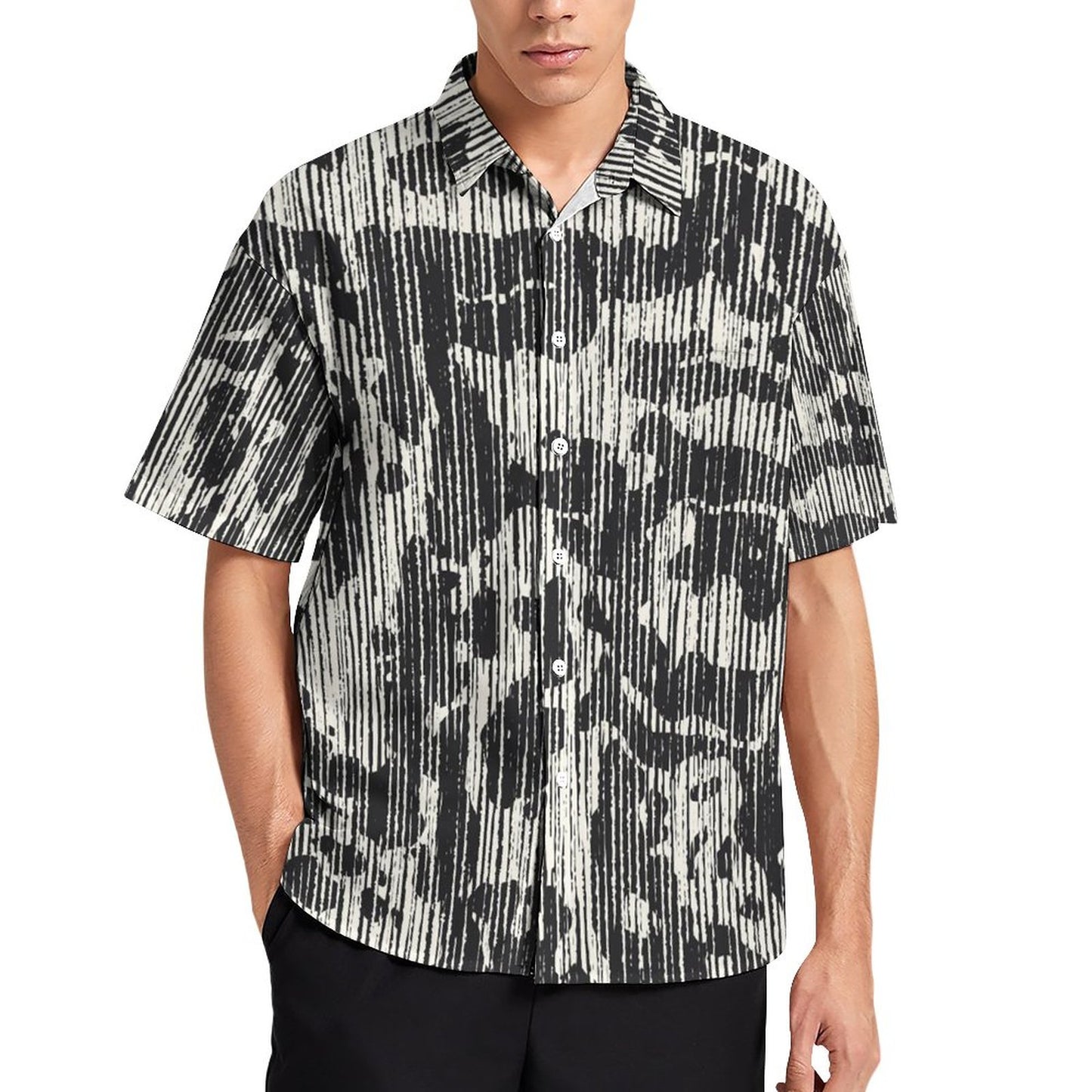 Men's Hawaiian Casual Short Sleeve Shirt 2306105273