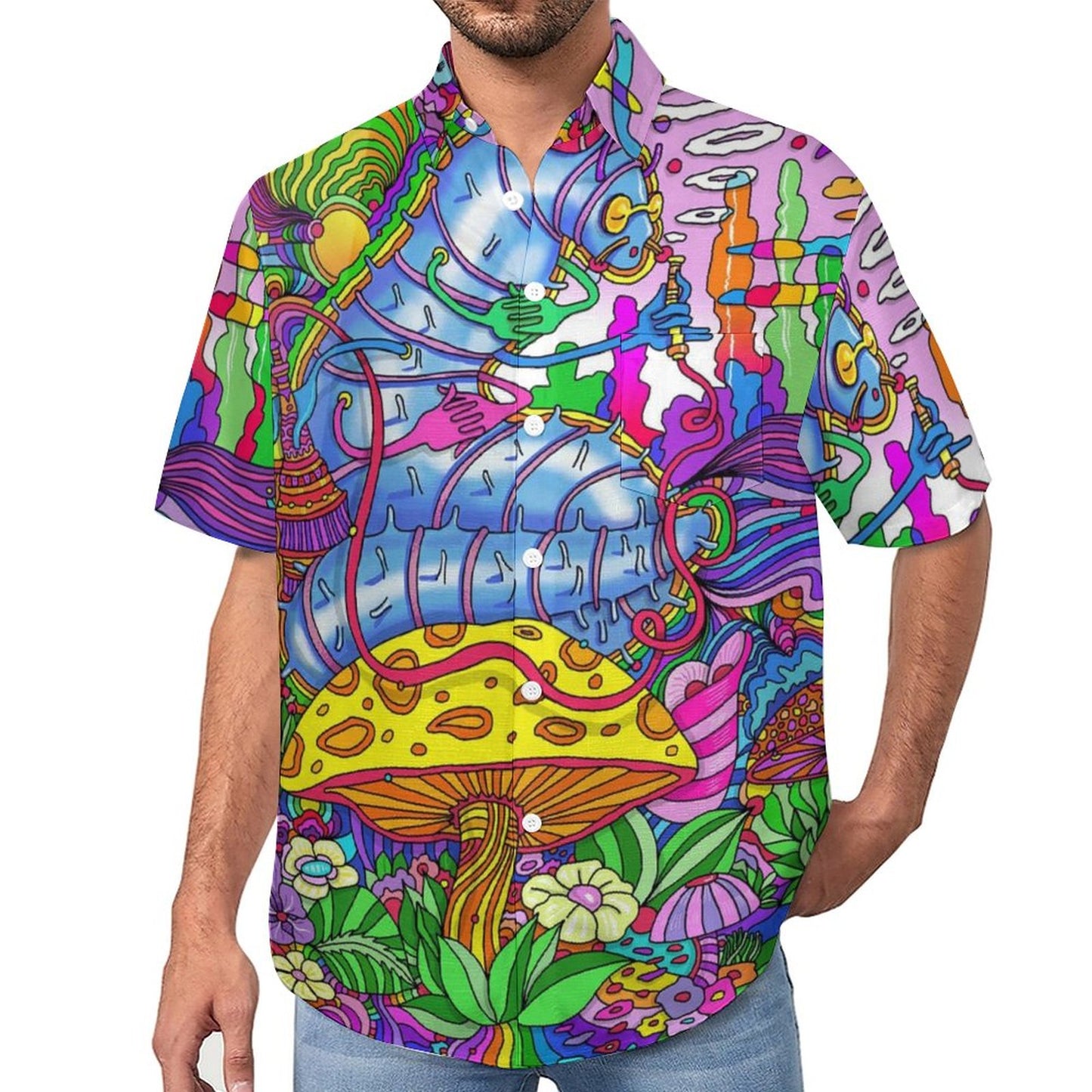 Men's Vacation Hawaiian Shirt 2306100914