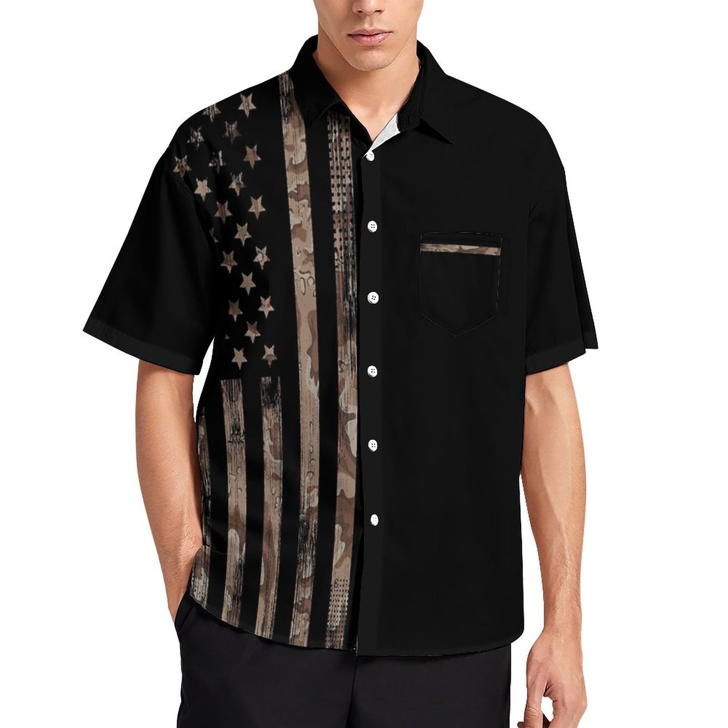 Men's Hawaiian Casual Short Sleeve Shirt 2306103351