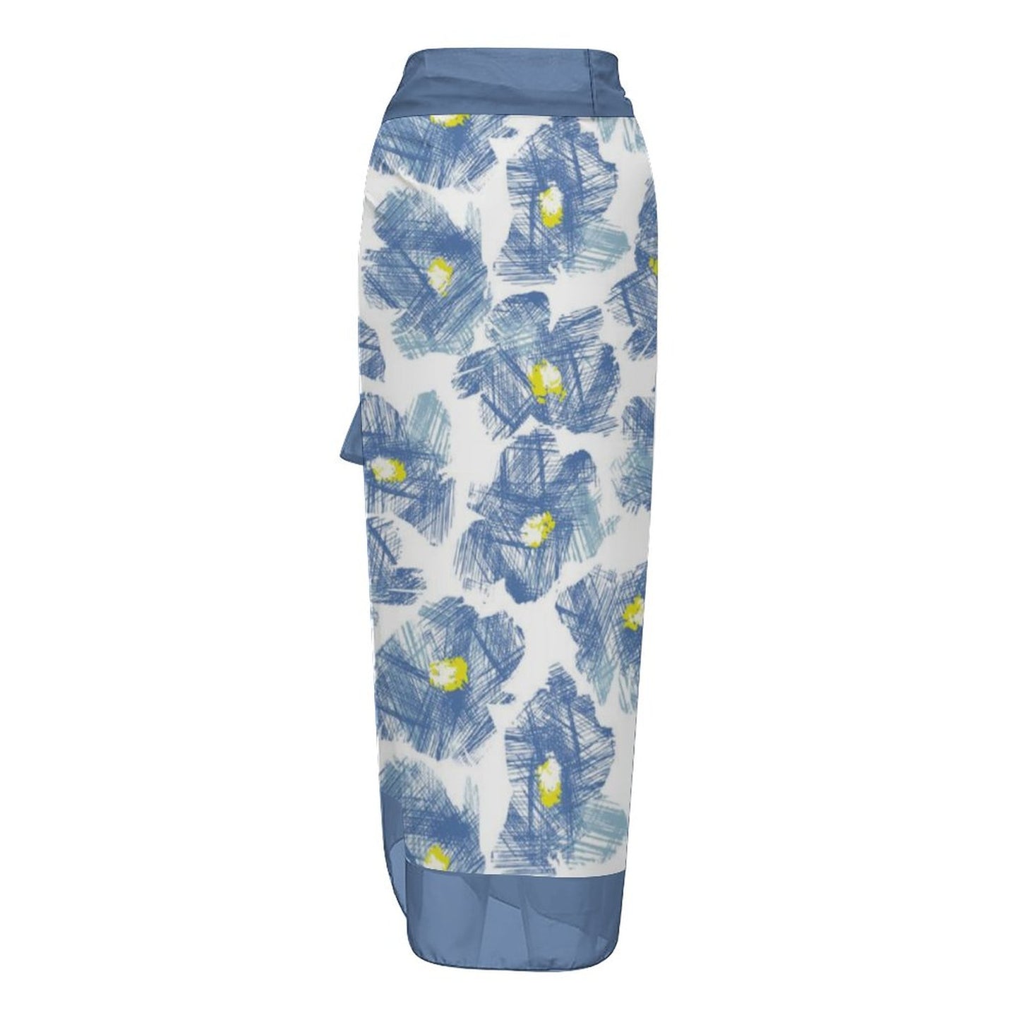 Casual Printed One-Piece Swimsuit And Cover Up 2305102686