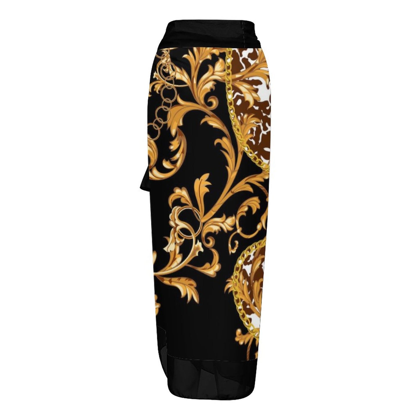Fashion Printed One Piece Swimsuit And Cover Up 2305105920