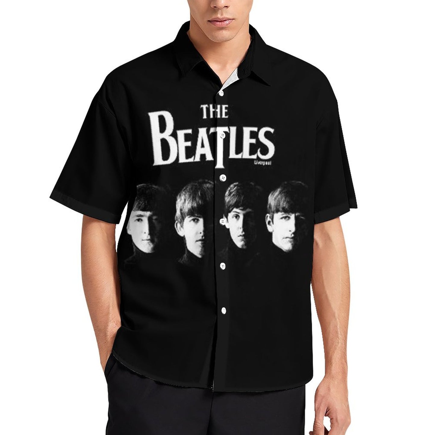 Men's Fashion Casual Printed Short Sleeve Shirts 2306102216