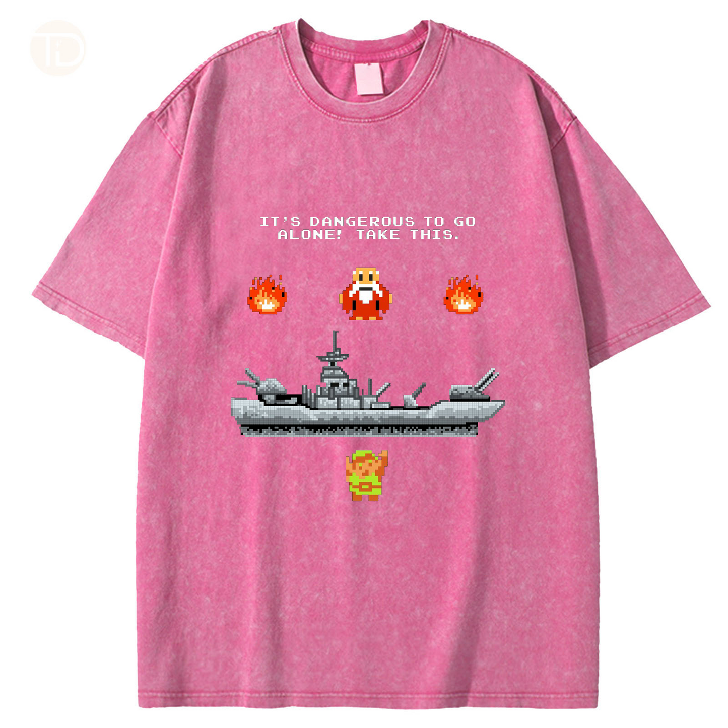 Unisex Vintage Wash Denim T-Shirts