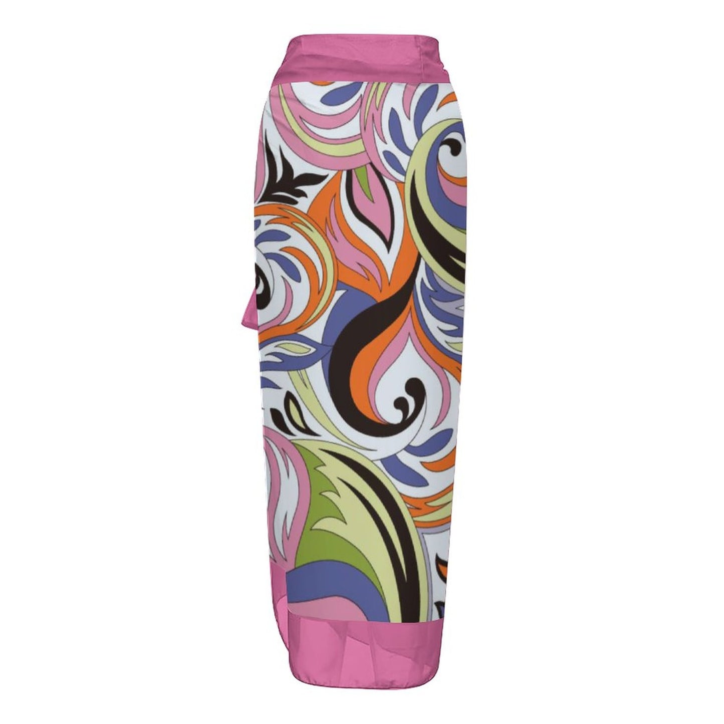 Casual Printed One-Piece Swimsuit And Cover Up 2305103126