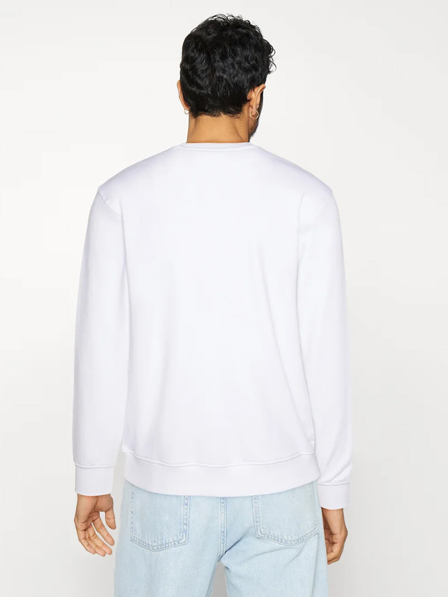 Men's Letter Round Neck Casual Printed Long Sleeve Sweatshirt