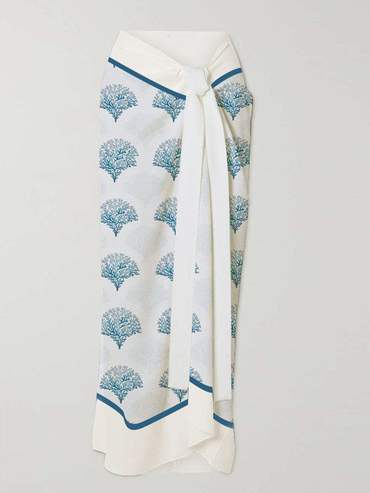 Printed Fashion One Piece Swimsuit and Cover up