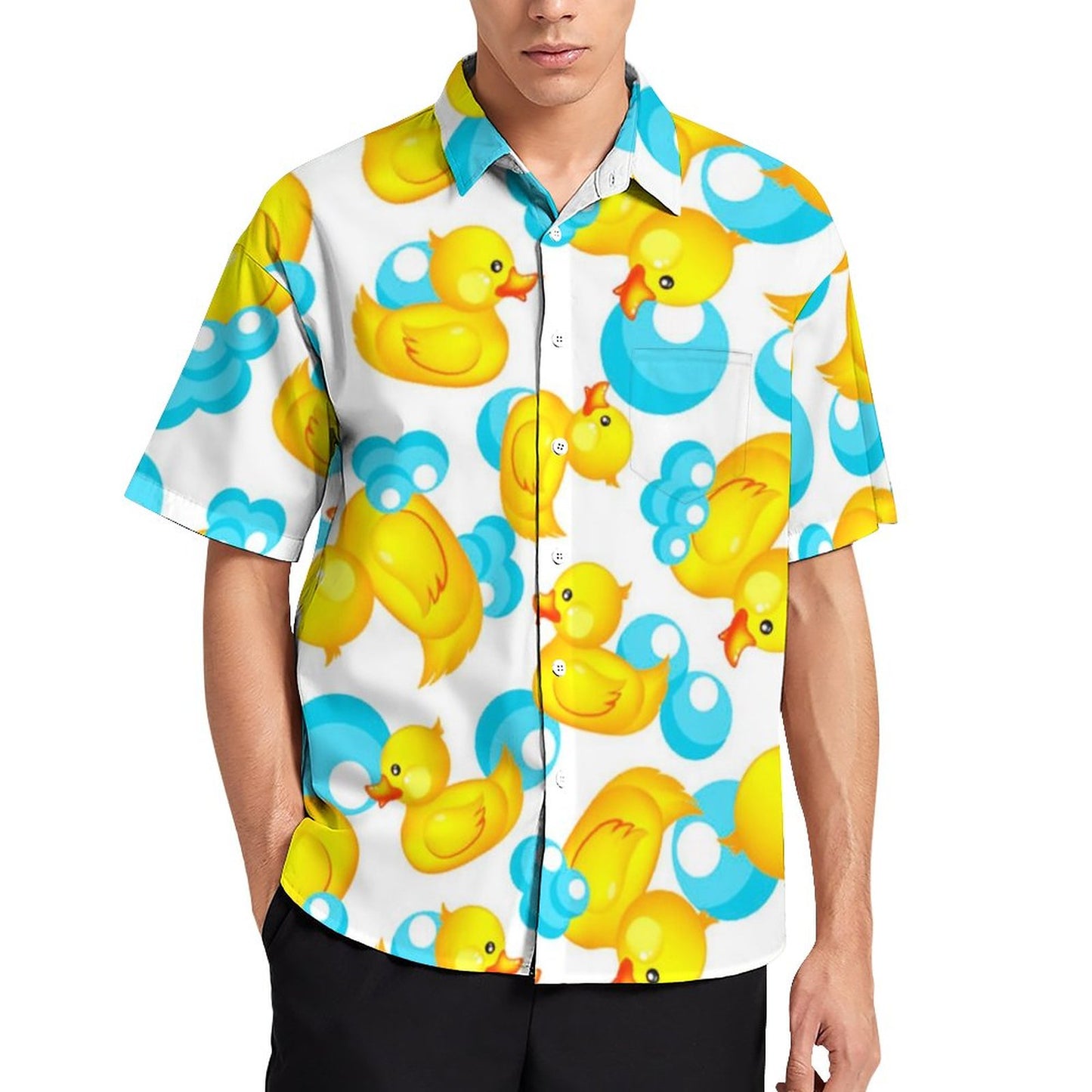 Men's Hawaiian Casual Short Sleeve Shirt 2306105797