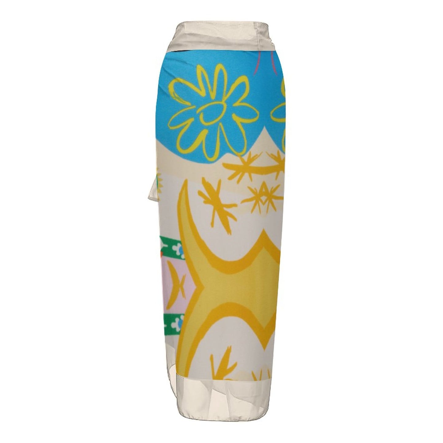 Casual Printed One Piece Swimsuit And Cover Up 2305104422