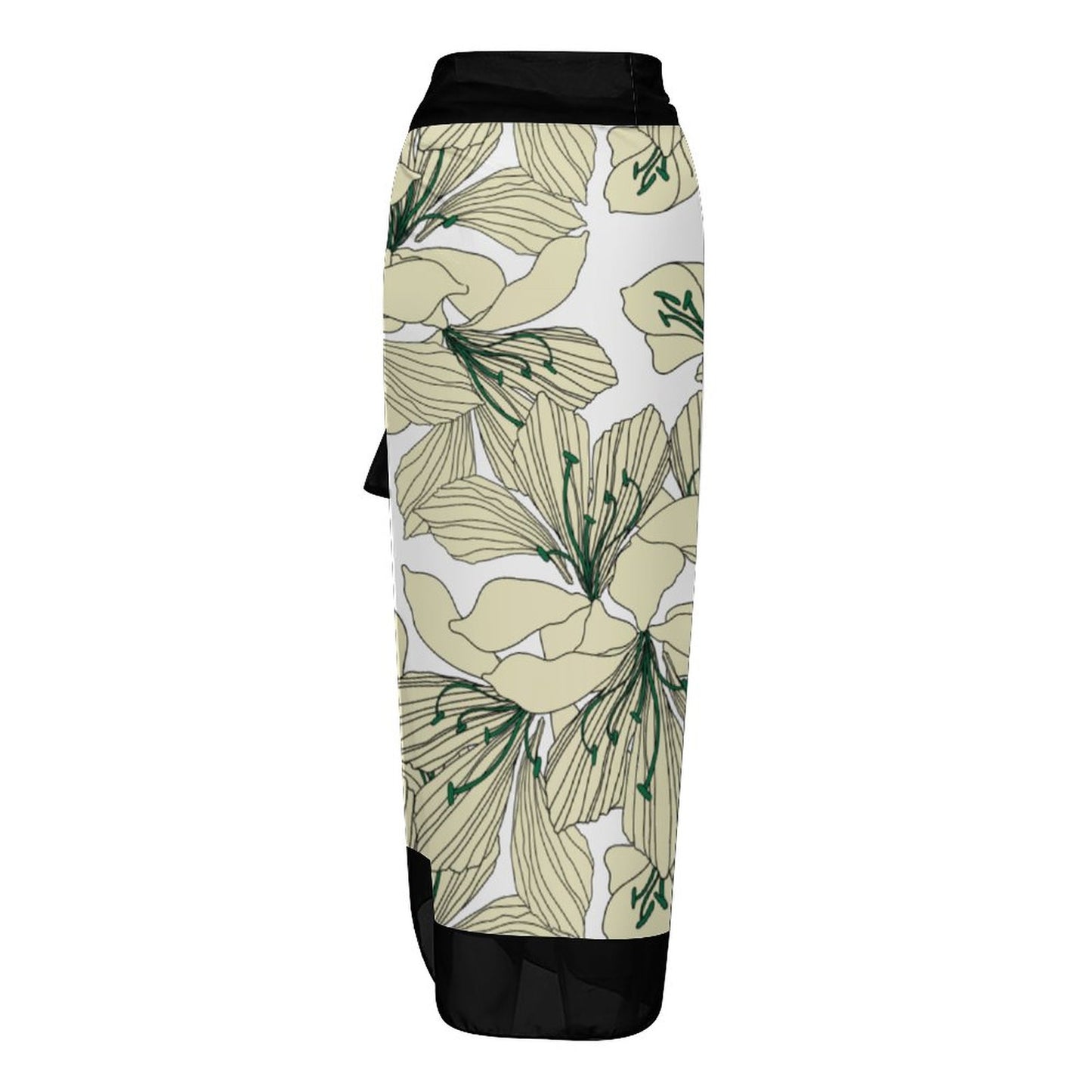 Casual Printed One-Piece Swimsuit And Cover Up 2305102501