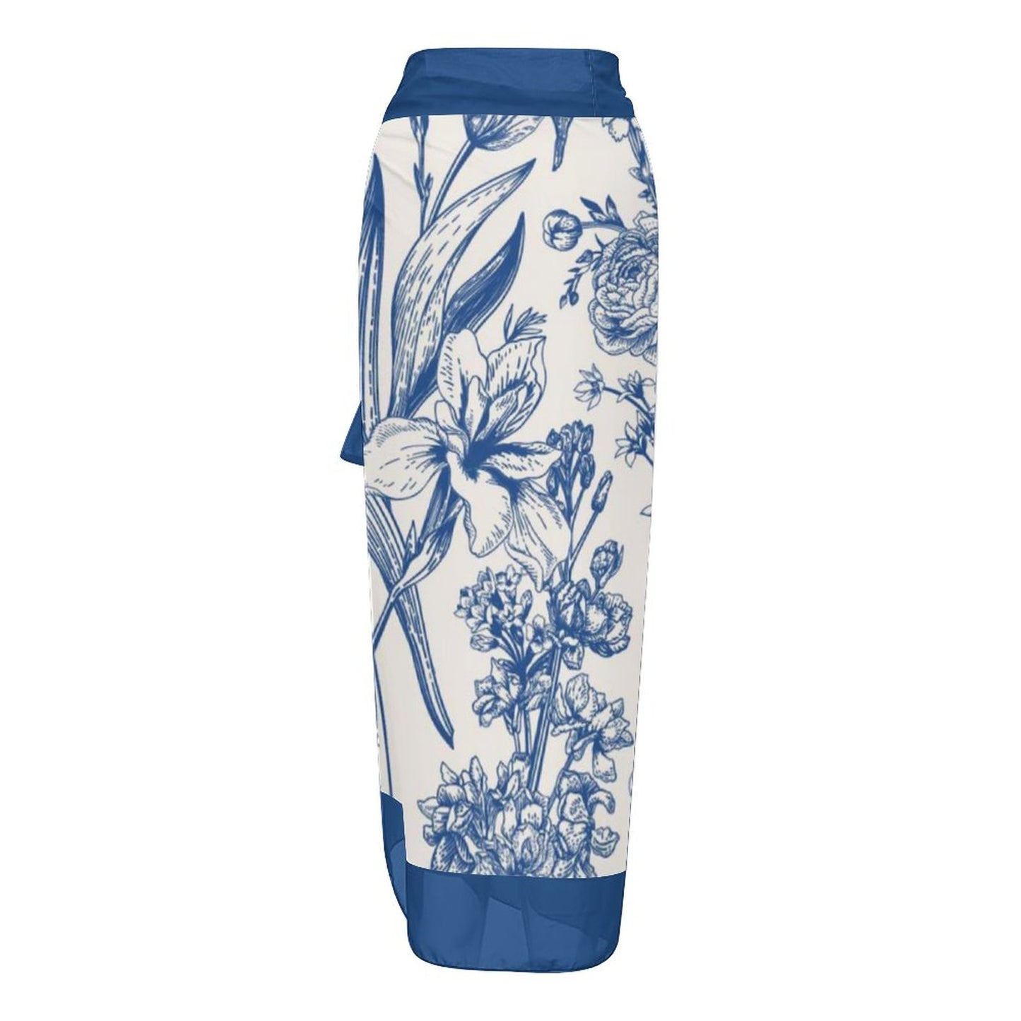 Fashion Printed One Piece Swimsuit And Cover Up 2305105608
