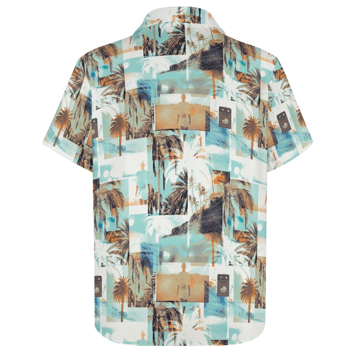 Men's Hawaiian Print Resort Shirt 2305106122
