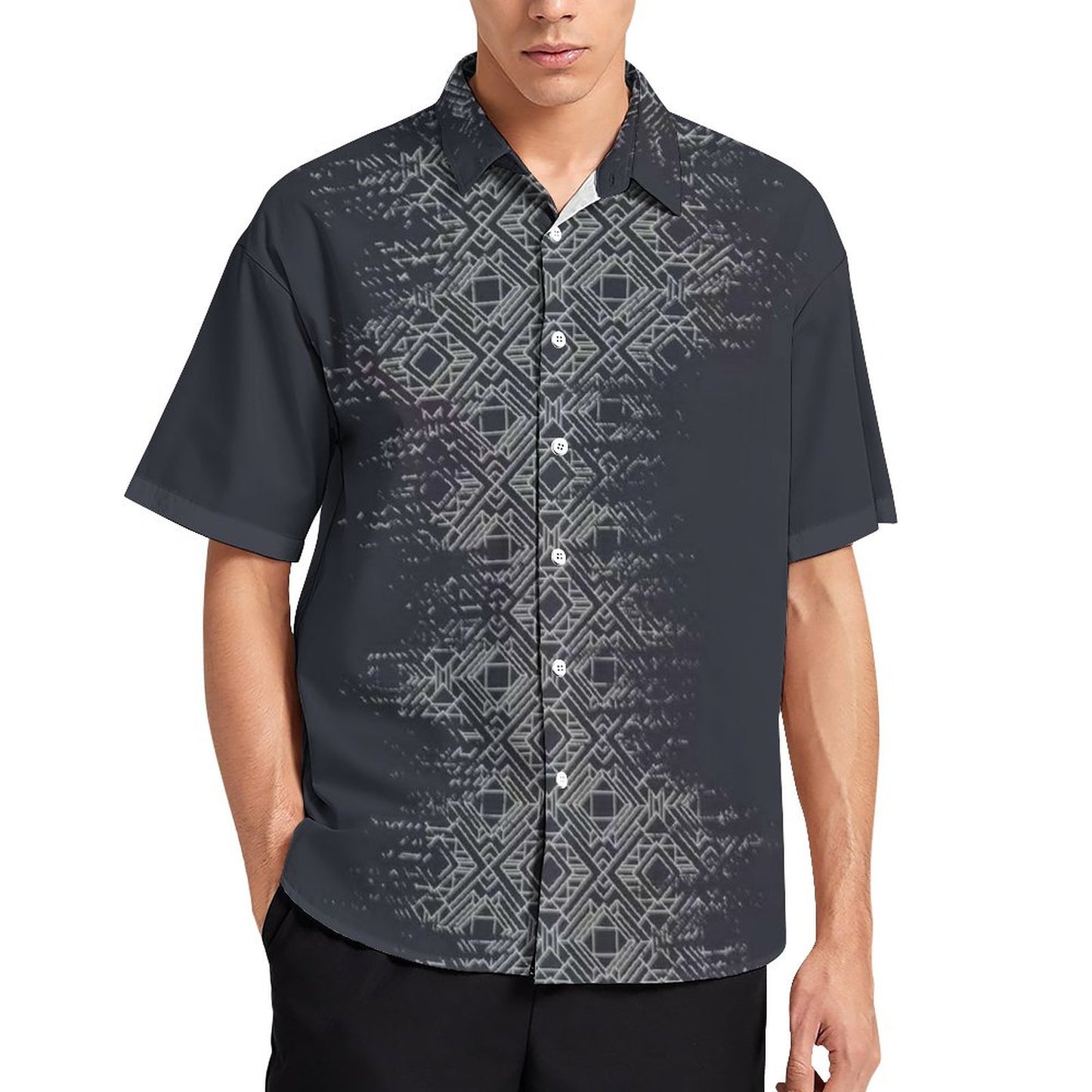 Men's Fashion Casual Printed Short Sleeve Shirts 2306102202