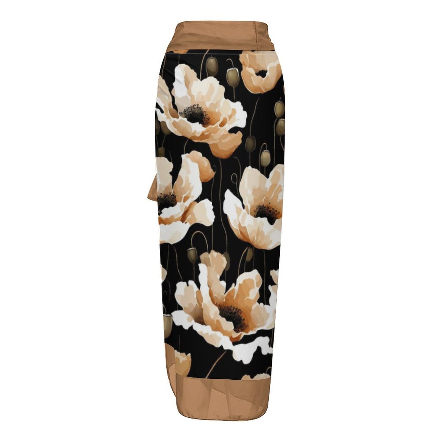 Casual Printed One-Piece Swimsuit And Cover Up 2305102672