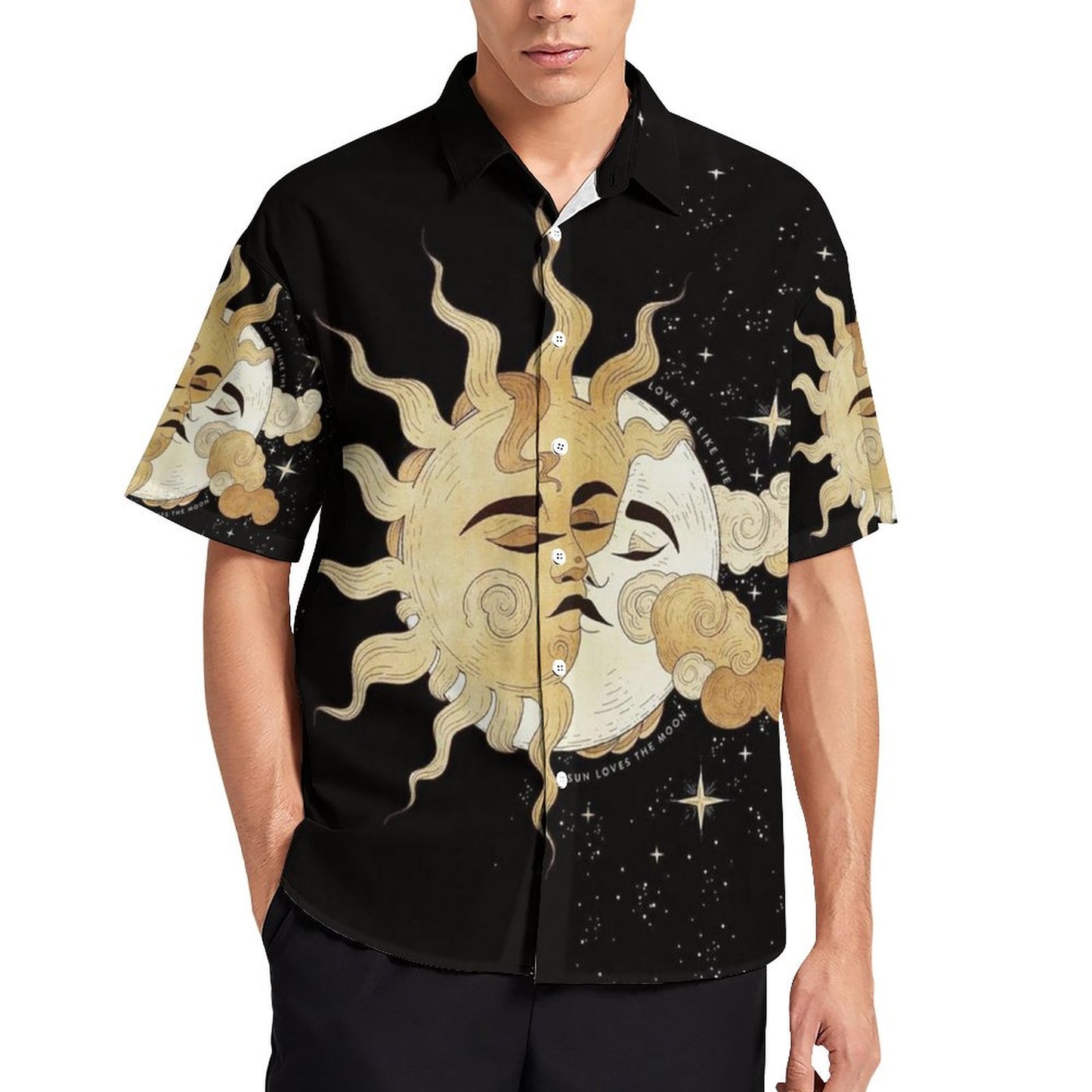 Men's Fashion Casual Printed Short Sleeve Shirts 2306101050