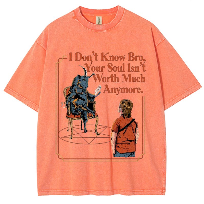 Unisex Vintage Wash Denim T-Shirts