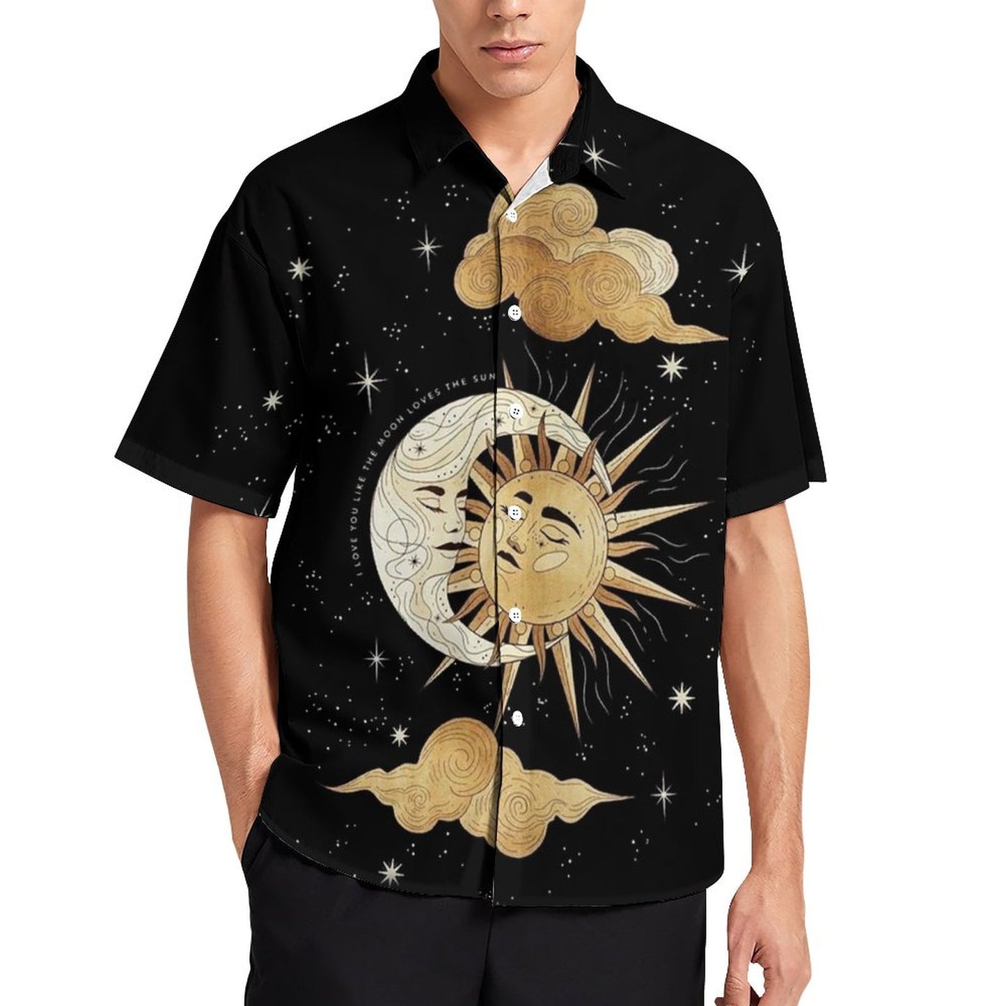 Men's Fashion Casual Printed Short Sleeve Shirts 2306100974