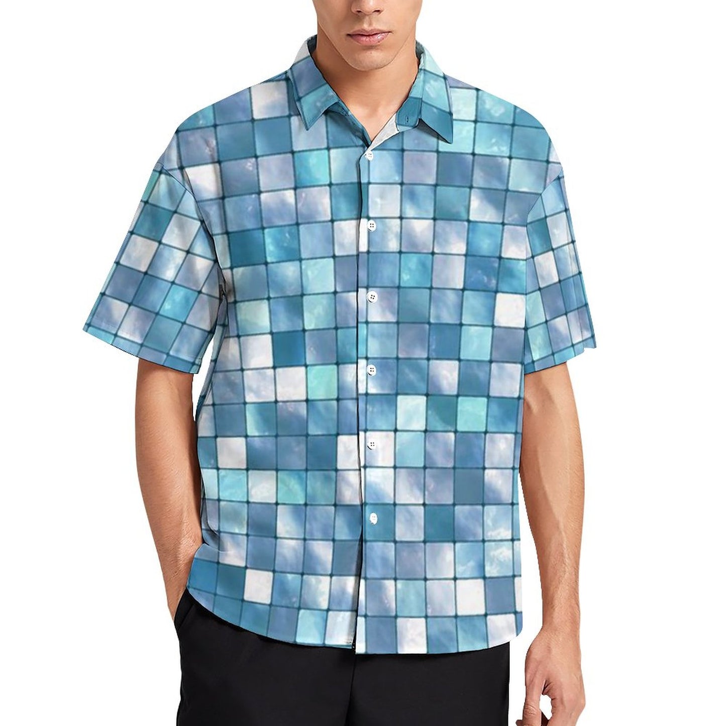 Men's Fashion Casual Printed Short Sleeve Shirts 2306101893