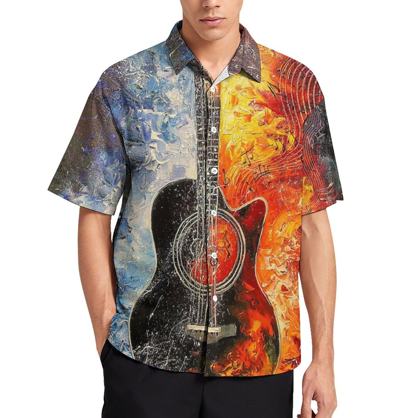 Men's Hawaiian Casual Short Sleeve Shirt 2306103339