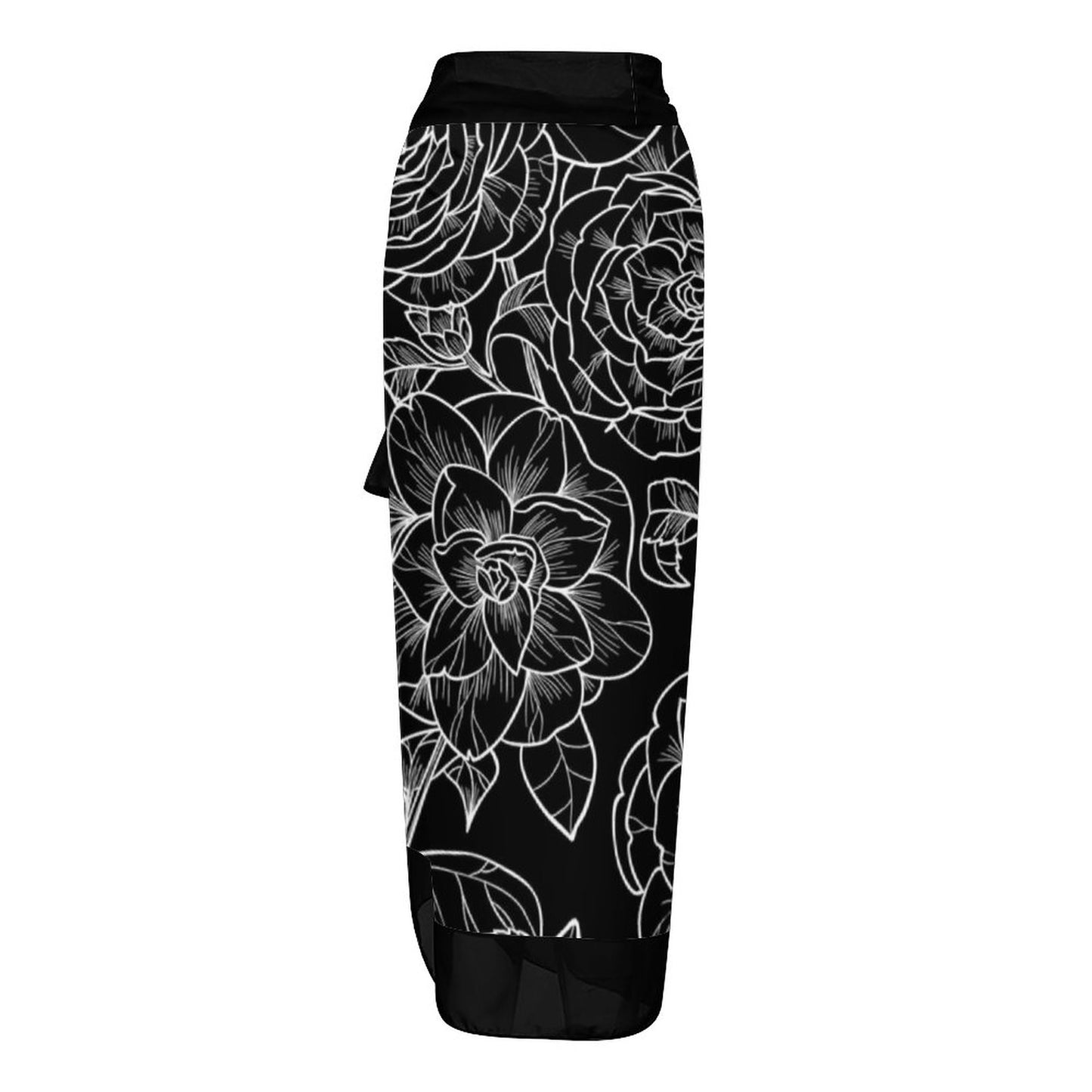 Fashion Printed One Piece Swimsuit And Cover Up 2305106478