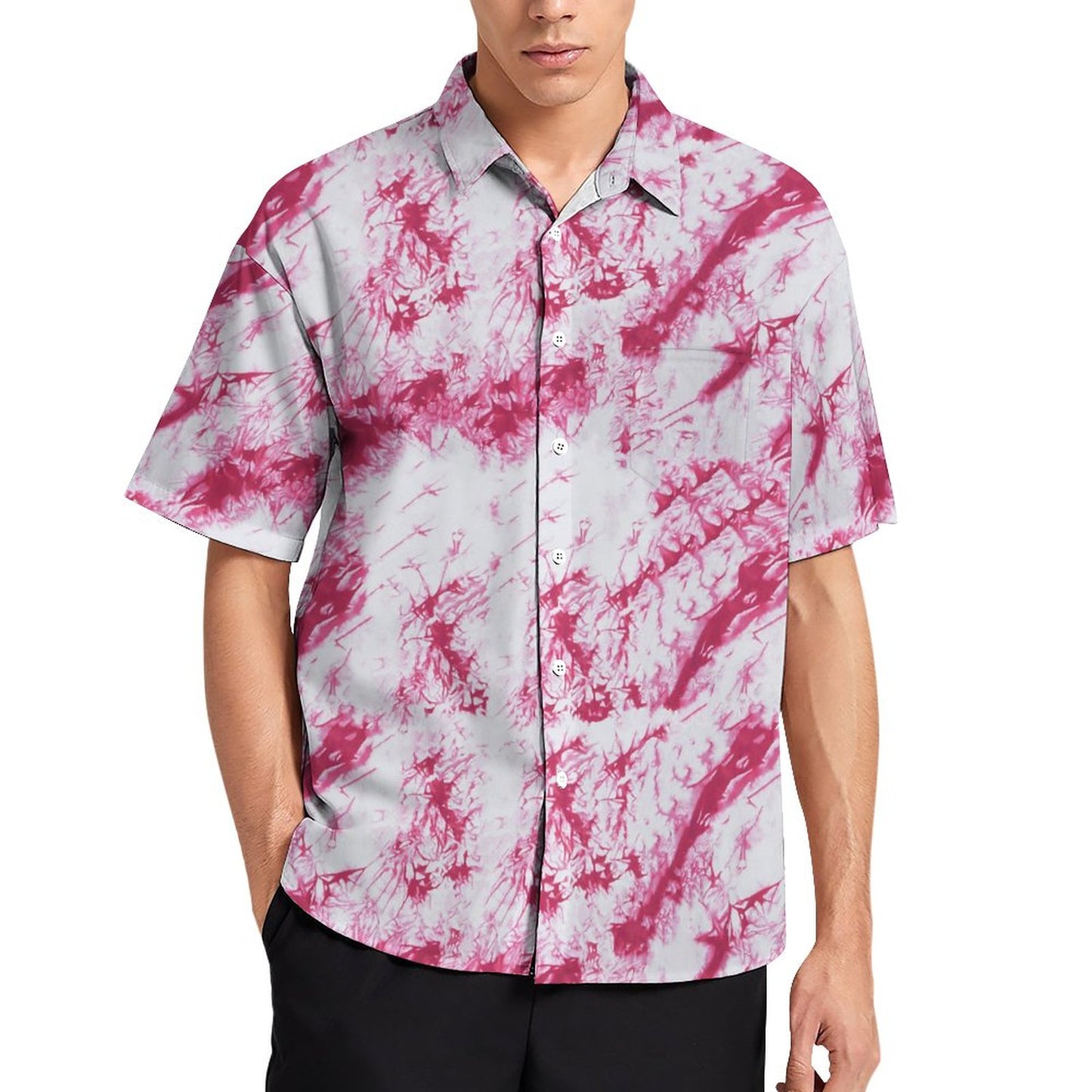 Men's Hawaiian Casual Short Sleeve Shirt 2306105298