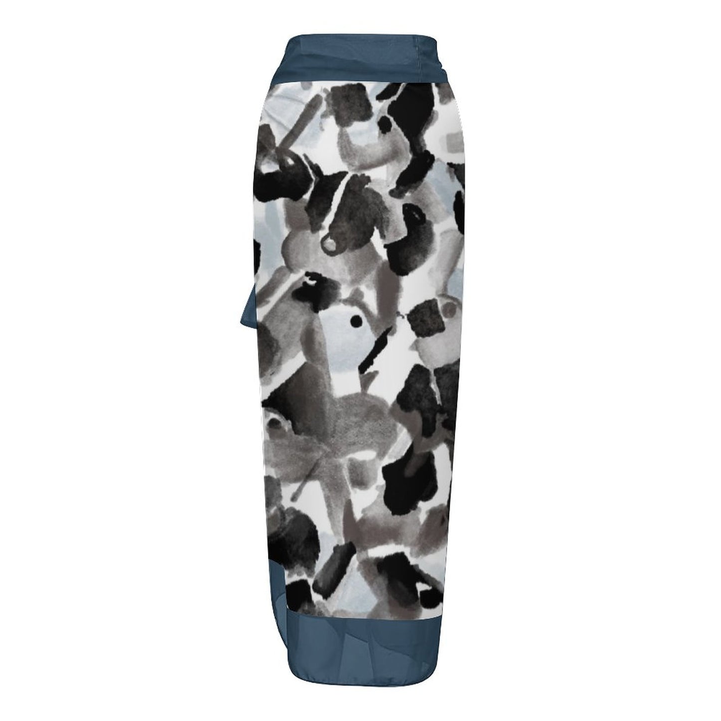 Casual Printed One-Piece Swimsuit And Cover Up 2305102604