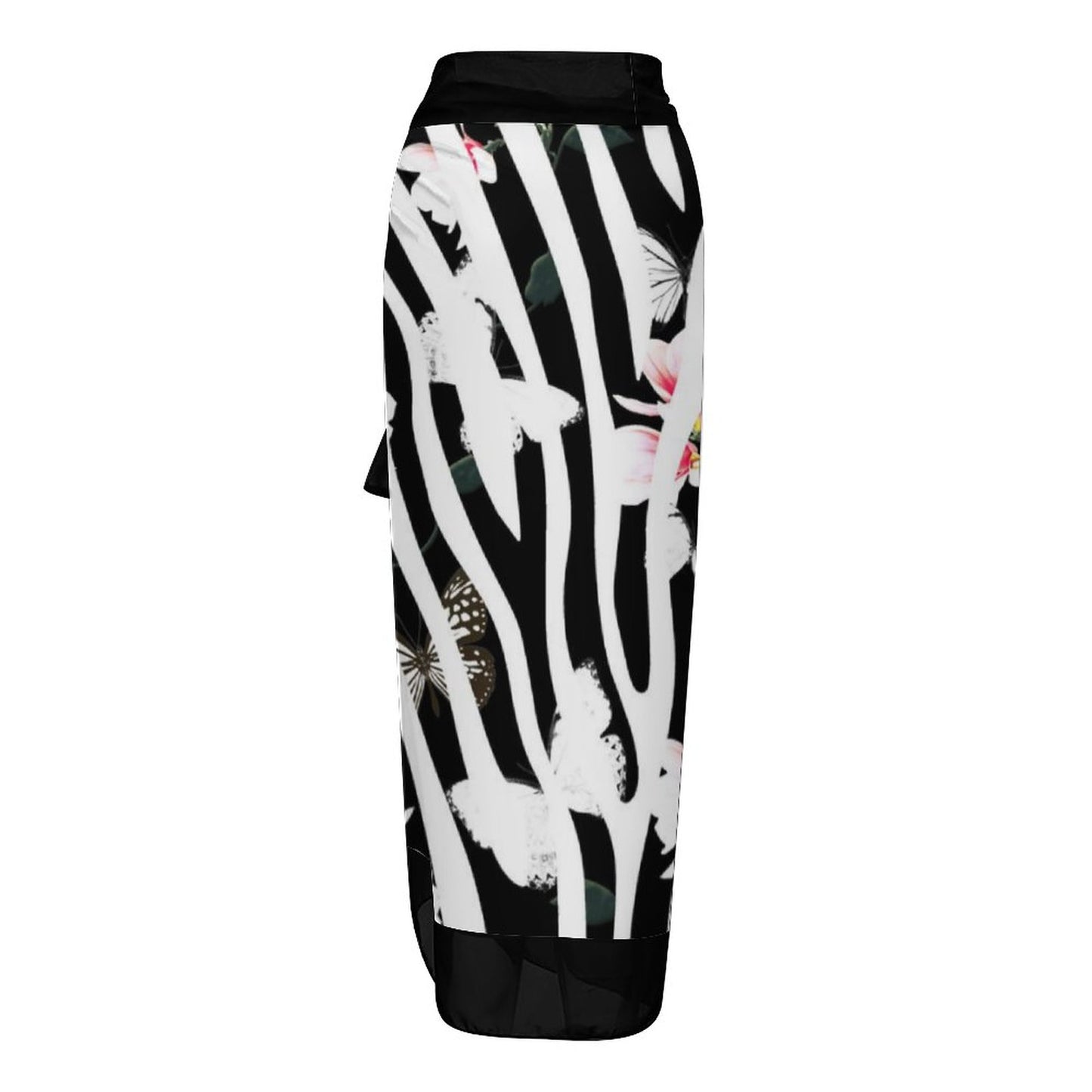 Casual Printed One-Piece Swimsuit And Cover Up 2305103345