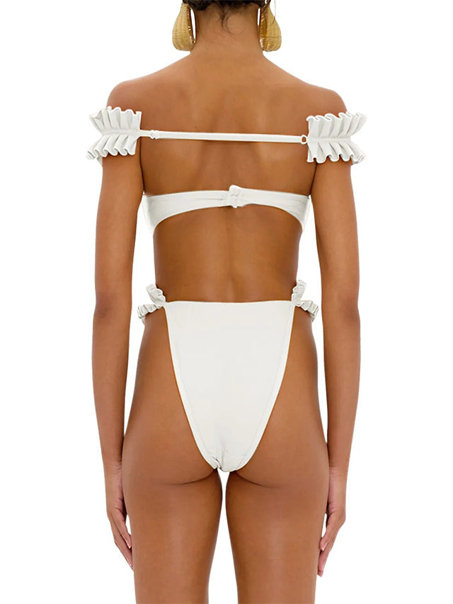 Fashion Sexy Ruffled Bikini