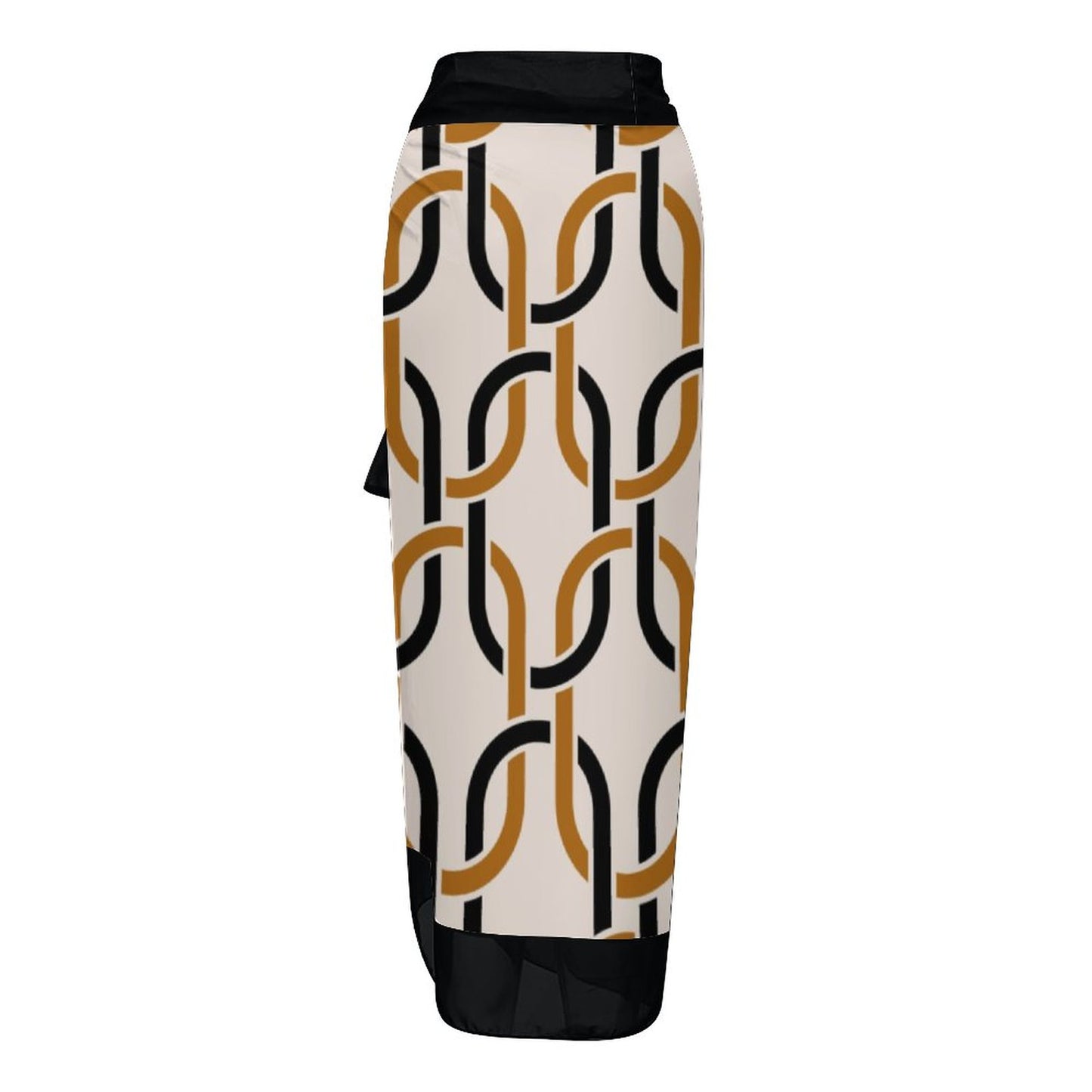 Casual Printed One-Piece Swimsuit And Cover Up 2305104142