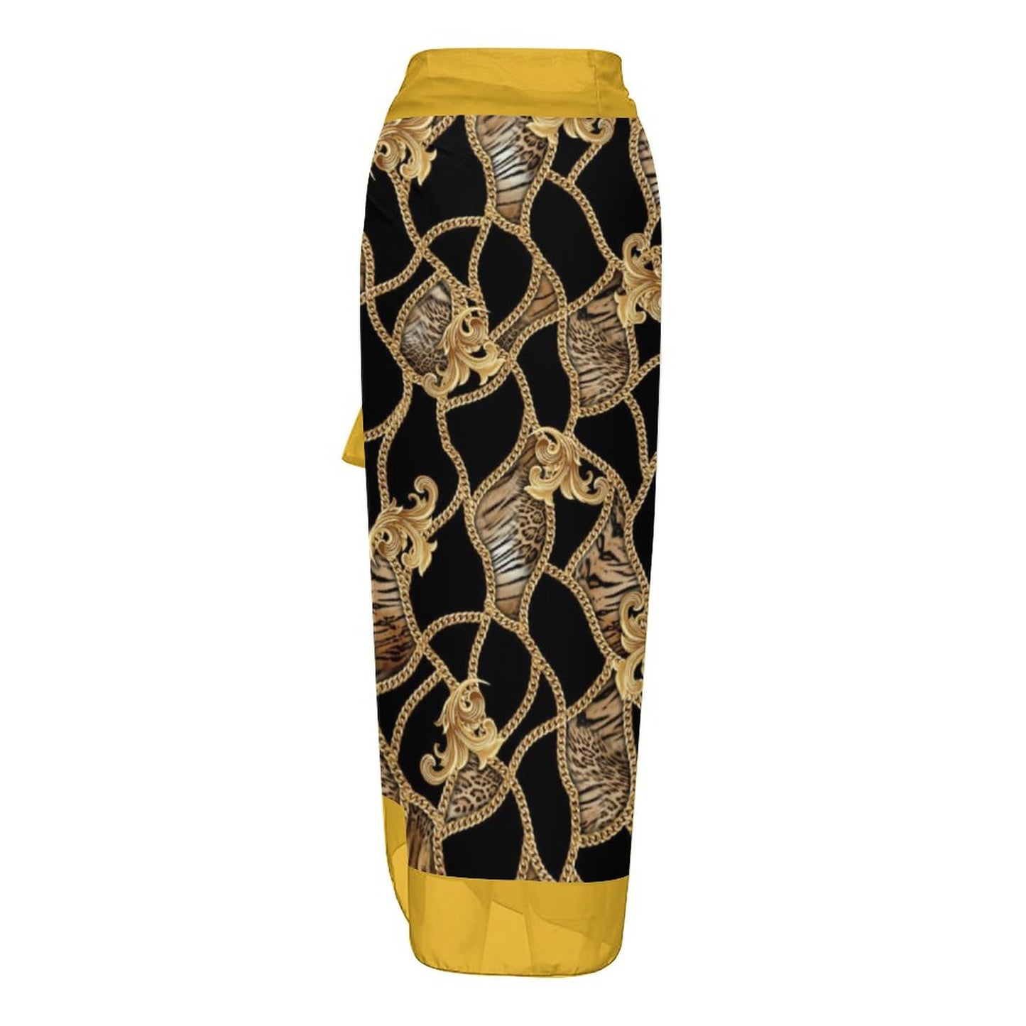 Casual Printed One Piece Swimsuit And Cover Up 2305105909