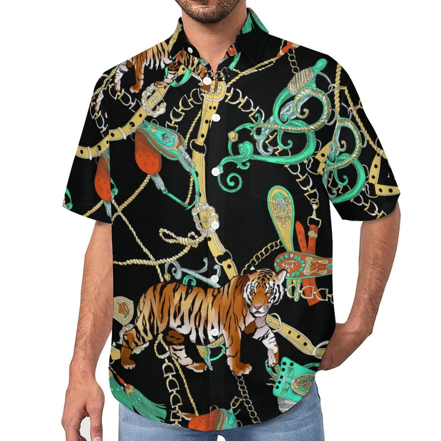 Men's Vacation Hawaiian Shirt 2306101829