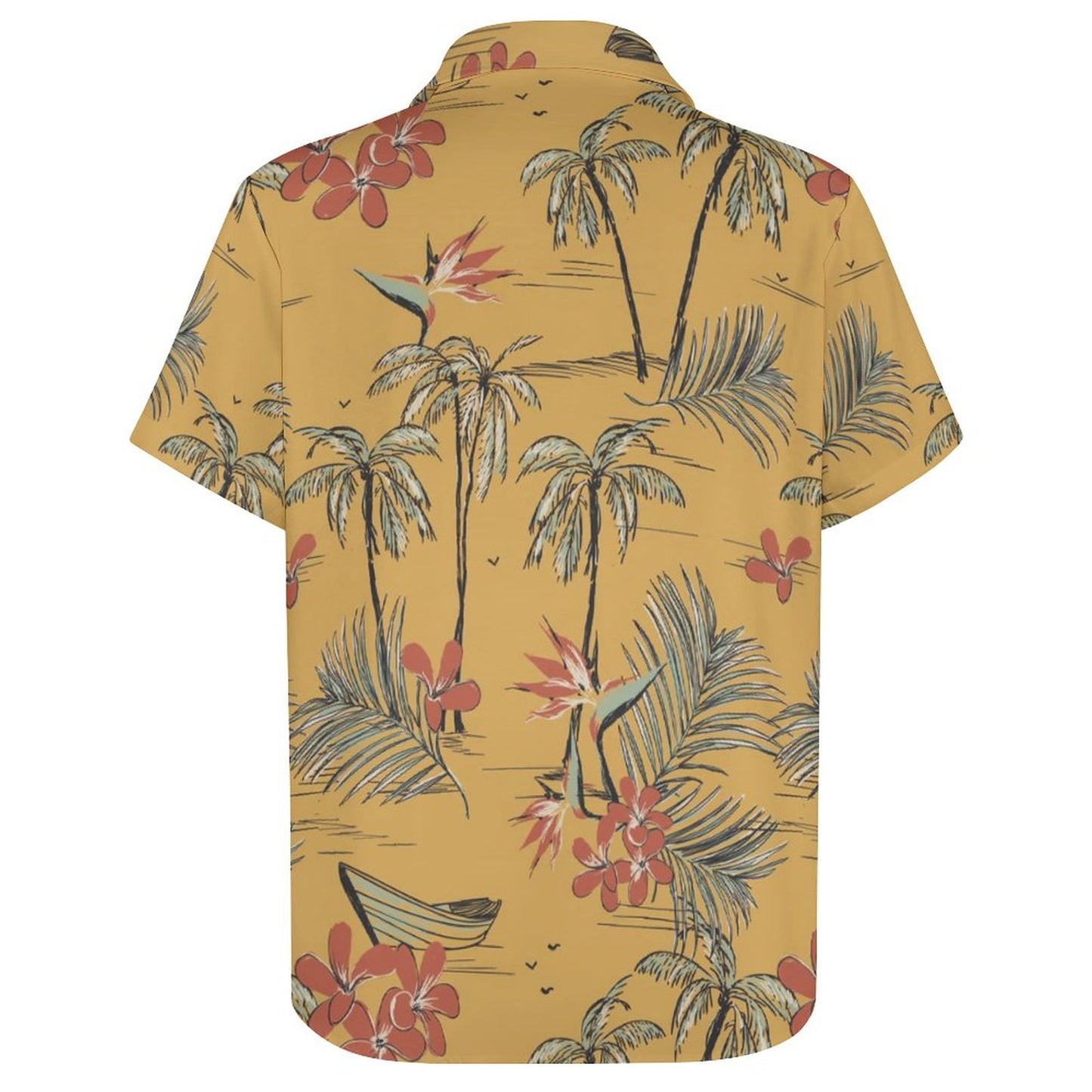 Men's Hawaiian Print Resort Shirt 2305106120