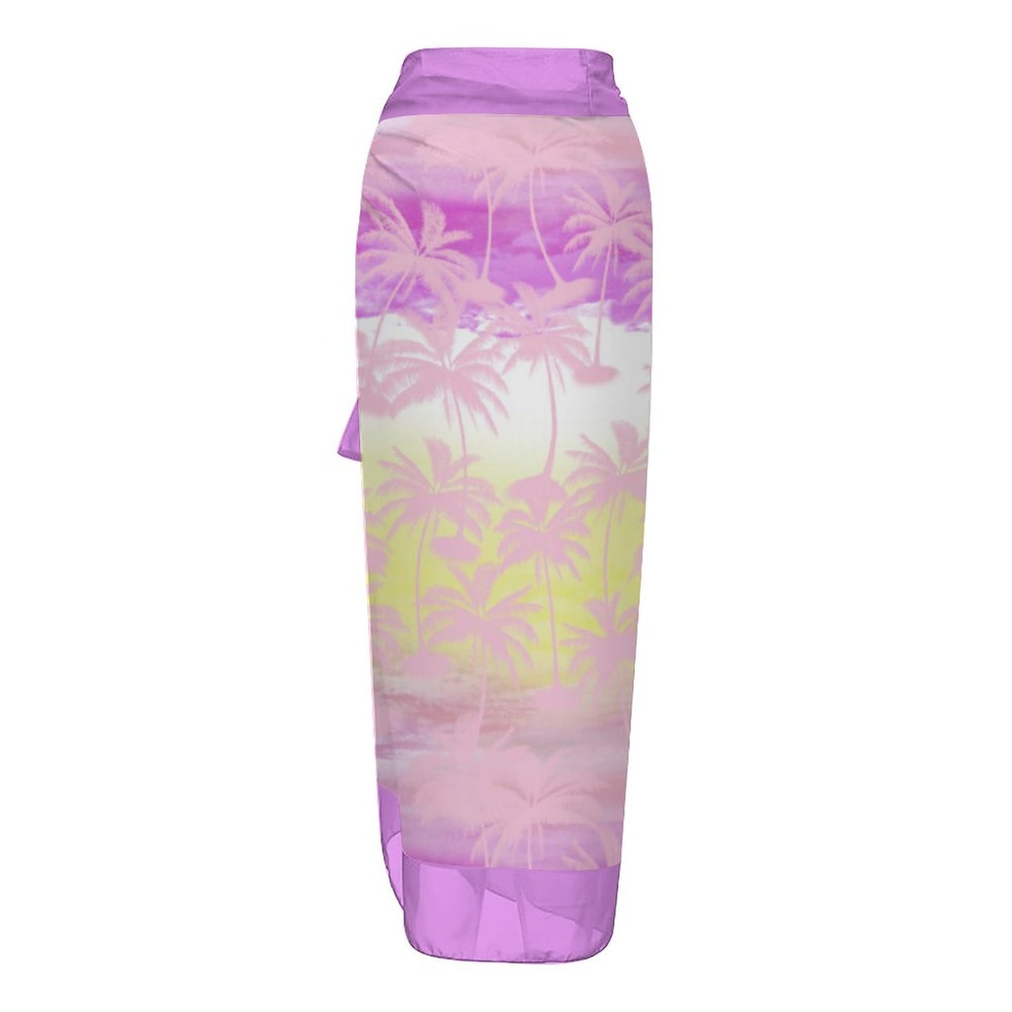 Casual Printed One-Piece Swimsuit And Cover Up 2305102487