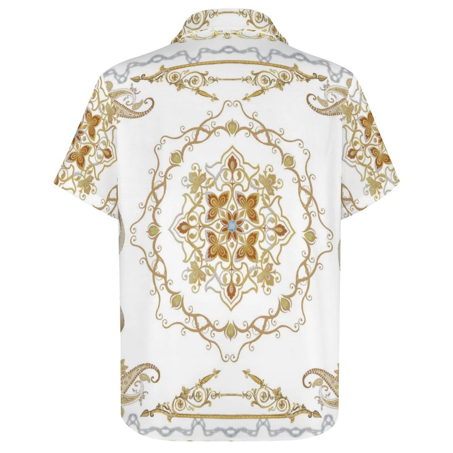 Men's Fashion Casual Printed Short Sleeve Shirts 2306101345