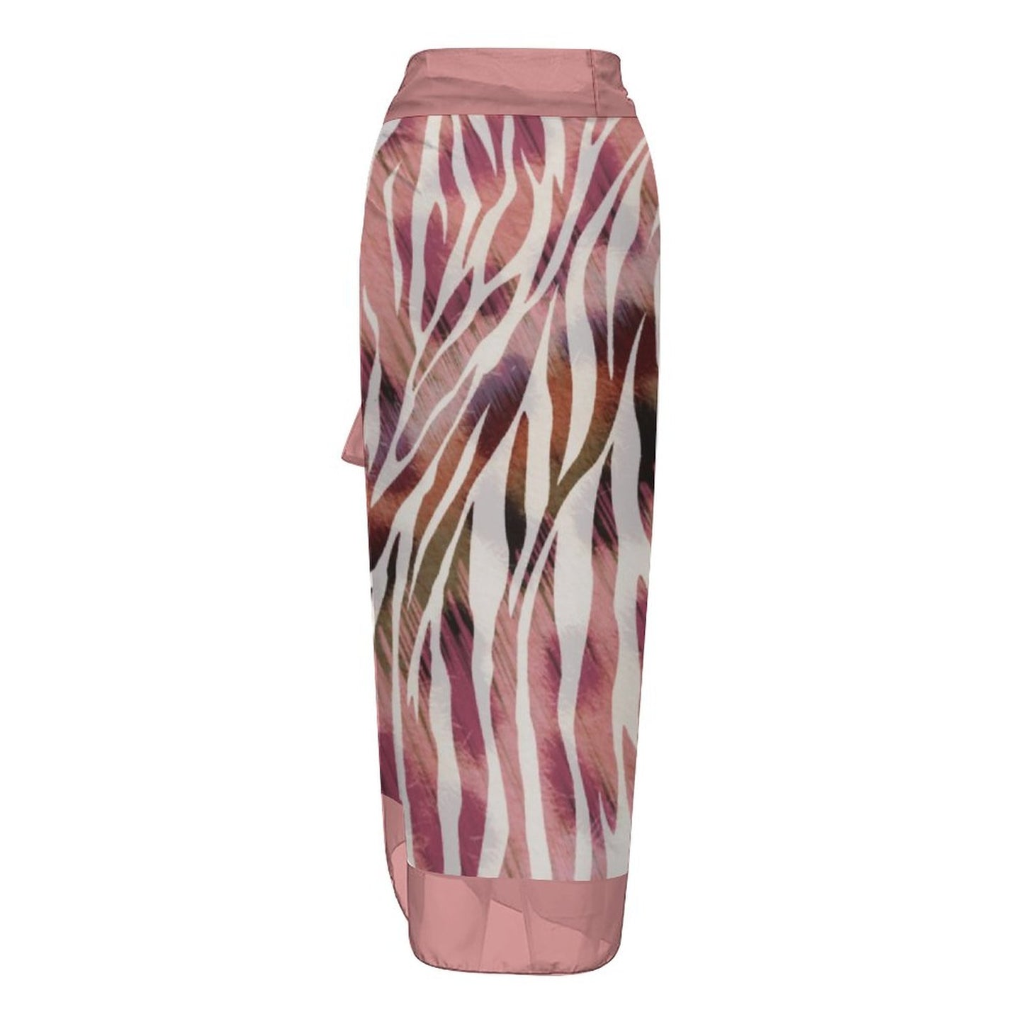 Casual Printed One-Piece Swimsuit And Cover Up 2305102669