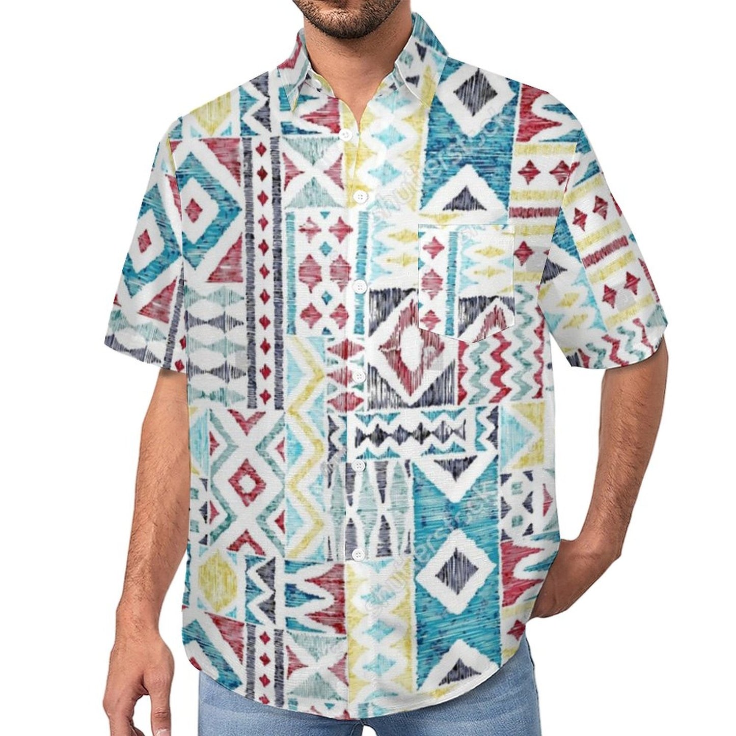 Men's Vacation Hawaiian Shirt 2306105180