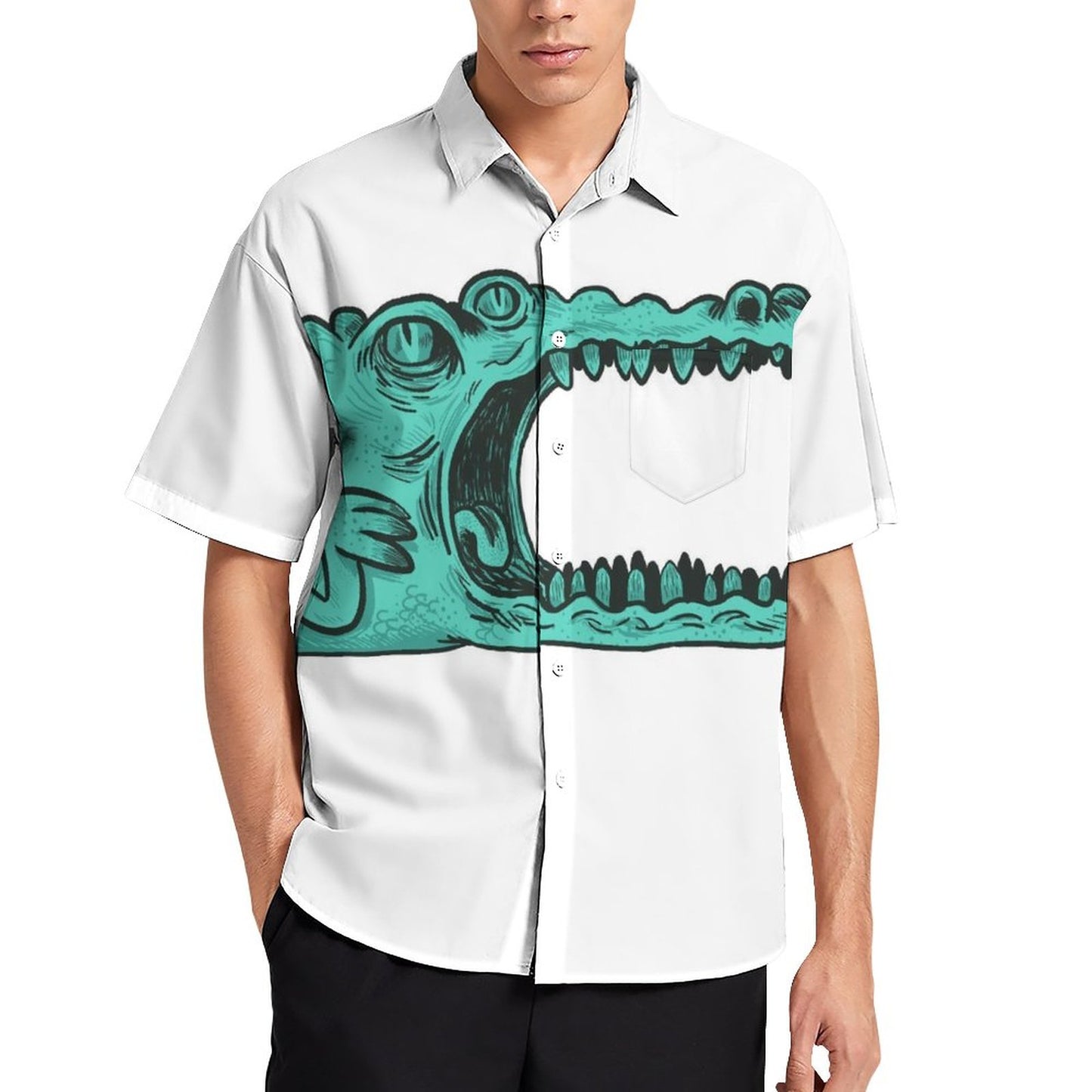 Men's Hawaiian Casual Short Sleeve Shirt 2306103696