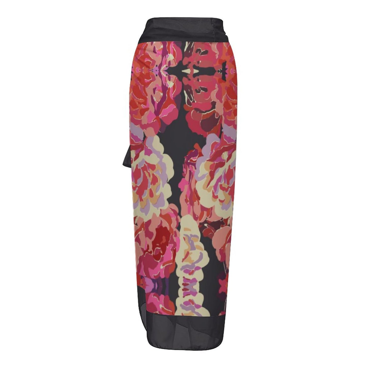 Casual Printed One-Piece Swimsuit And Cover Up 2305102465