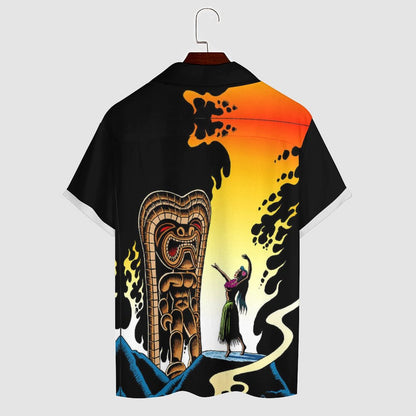 Men's Hawaiian Casual Short Sleeve Shirt 2305102384