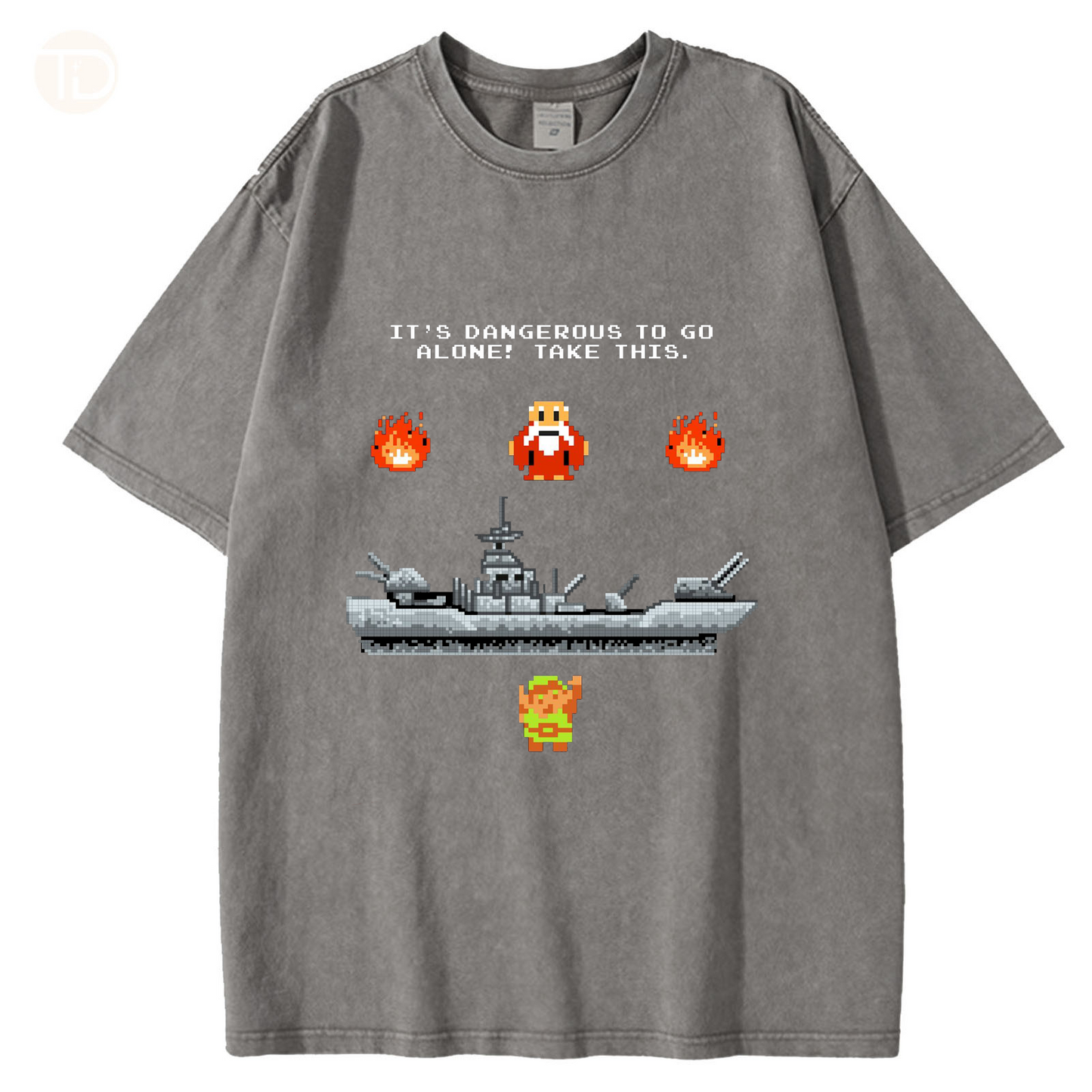Unisex Vintage Wash Denim T-Shirts