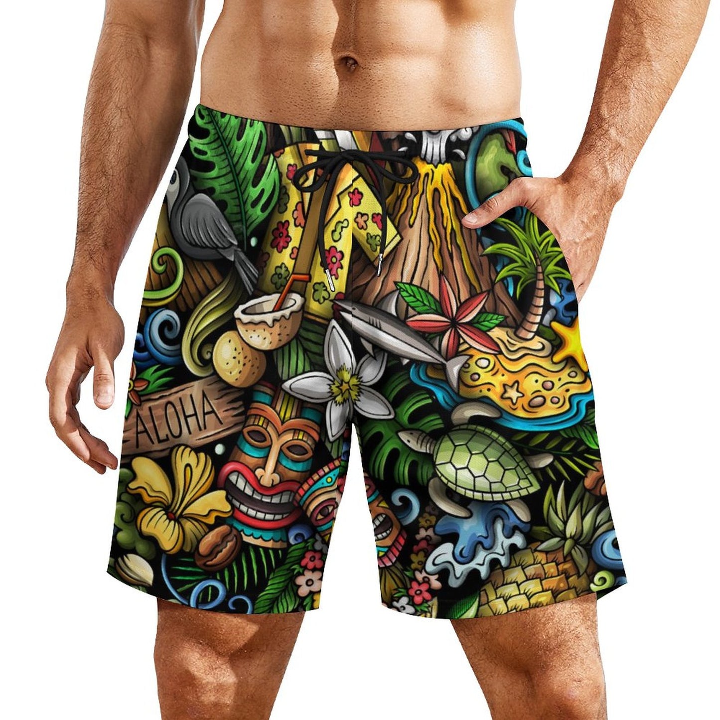 Men's sports fashion beach shorts 2304103721