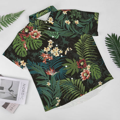 Men's Hawaiian Print Resort Shirt 2305101469