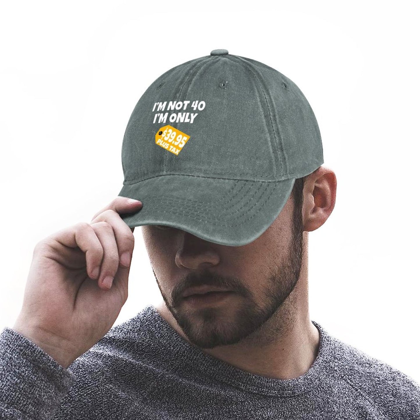 JOC Washed Denim Baseball Cap 2305102816