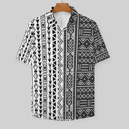 Men's Fashion Casual Printed Short Sleeve Shirts 2306101714