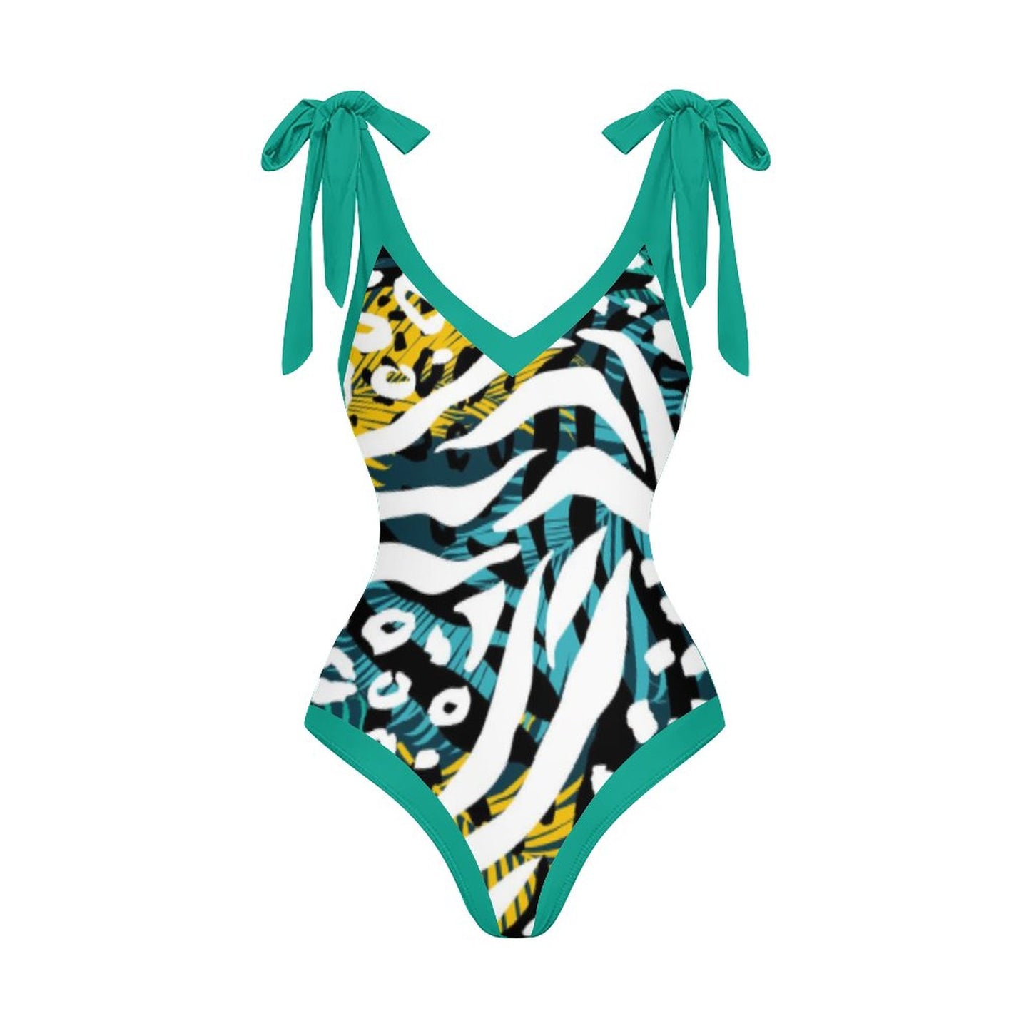Casual Printed One Piece Swimsuit And Cover Up 2306103192