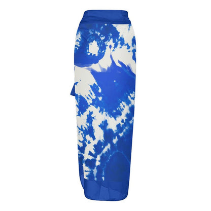 Casual Printed One Piece Swimsuit And Cover Up 2306102326